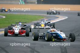 14.10.2006 Le Mans, France,  Paul di Resta (GBR), ASM Formula 3, Dallara F305 Mercedes, leading the race - F3 Euro Series 2006 at Le Mans Bugatti Circuit, France