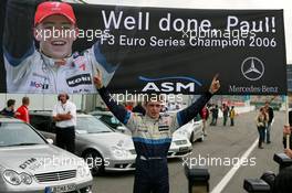 28.10.2006 Hockenheim, Germany,  New 2006 Euro F3 Series champion: Paul di Resta (GBR), ASM Formula 3, Dallara F305 Mercedes - F3 Euro Series 2006 at Hockenheimring