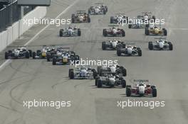 29.10.2006 Hockenheim, Germany,  Start of the Euro Series Formula3 race. - F3 Euro Series 2006 at Hockenheimring