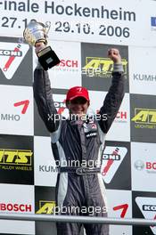 29.10.2006 Hockenheim, Germany,  Podium, Jonathan Summerton (USA), ASL Mücke Motorsport, Dallara F305 Mercedes (1st) - F3 Euro Series 2006 at Hockenheimring