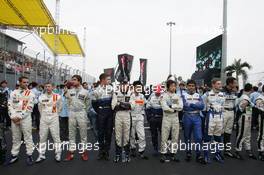 16.-19.11.2006 Macau, China, Drivers on the Grid - 53rd Macau Grand Prix, Polytec Formula 3 Macau Grand Prix