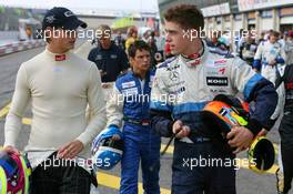 05.08.2006 Zandvoort, The Netherlands,  Oliver Jarvis (GBR), Carlin Motorsport, Dallara F305 Honda and Paul Di Resta (GBR), ASM F3, Dallara F305 Mercedes - Masters of Formula 3 at Circuit Park Zandvoort