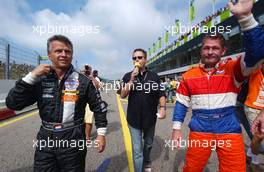 05.08.2006 Zandvoort, The Netherlands,  Jan Lammers (NED) and Jos Verstappen (NED) were at hand for a demo with their Le Mans and A1GP cars - Masters of Formula 3 at Circuit Park Zandvoort