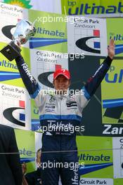 06.08.2006 Zandvoort, The Netherlands,  Podium, Giedo van der Garde (NED), ASM F3, Dallara F305 Mercedes (2nd) - Masters of Formula 3 at Circuit Park Zandvoort