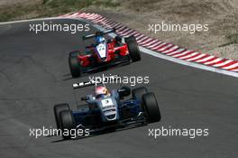 06.08.2006 Zandvoort, The Netherlands,  Kamui Kobayashi (JPN), ASM F3, Dallara F305 Mercedes, leads Richard Antinucci (USA), HBR Motorsport, Dallara F305 Mercedes - Masters of Formula 3 at Circuit Park Zandvoort