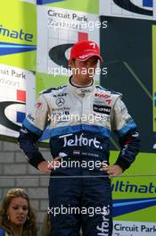 06.08.2006 Zandvoort, The Netherlands,  Podium, Giedo van der Garde (NED), ASM F3, Dallara F305 Mercedes, was a little bit dissapointed not to have won his home race from pole position - Masters of Formula 3 at Circuit Park Zandvoort