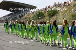 06.08.2006 Zandvoort, The Netherlands,  BP Ultimate Grid Girls - Masters of Formula 3 at Circuit Park Zandvoort