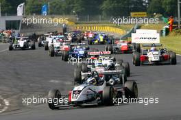 25.06.2006 Naas, Ireland,  Sunday, Oliver Jarvis (GBR), Carlin Motorsport Dallara Honda - British F3 Championship 2006 at Mondello Park, Ireland