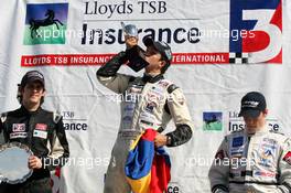 25.06.2006 Naas, Ireland,  Sunday, Podium, Rodolfo Gonzalez (VEN), T-Sport Dallara Mugen wins - British F3 Championship 2006 at Mondello Park, Ireland