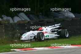 27.08.2006 Fawkham, England,  Sunday, Rodolfo Avila (MAC), Performance Racing Dallara Mugen - British F3 Championship 2006 at Brands Hatch, England