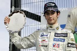 01.10.2006 Andover, England,  Sunday, Bruno Senna (BRA), Raikkonen Robertson Racing Dallara Mercedes - British F3 Championship 2006 at Thruxton, England
