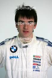 23.11.2006 Valencia, Spain, Driver Portraits, Niall Quinn (IRE), AM-Holzer Rennsport GmbH  - DELL Formula BMW World Final 2006, 23th - 26th November, Circuit de la Comunitat Valenciana Ricardo Tormo - For further information please register at www.formulabmwworldfinal-images.com - This image is free for editorial use only. Please use for Copyright/Credit: c BMW AG