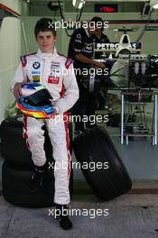 23.11.2006 Valencia, Spain, Driver Portraits, Daniel Campos Hull (ESP), Josef Kaufmann Racing - DELL Formula BMW World Final 2006, 23th - 26th November, Circuit de la Comunitat Valenciana Ricardo Tormo - For further information please register at www.formulabmwworldfinal-images.com - This image is free for editorial use only. Please use for Copyright/Credit: c BMW AG