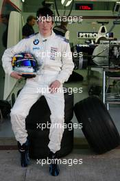 23.11.2006 Valencia, Spain, Driver Portraits, Niall Quinn (IRE), AM-Holzer Rennsport GmbH - DELL Formula BMW World Final 2006, 23th - 26th November, Circuit de la Comunitat Valenciana Ricardo Tormo - For further information please register at www.formulabmwworldfinal-images.com - This image is free for editorial use only. Please use for Copyright/Credit: c BMW AG