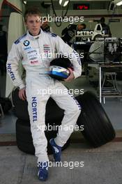 23.11.2006 Valencia, Spain, Driver Portraits, Daniel McKenzie (GBR), Fortec Motorsport - DELL Formula BMW World Final 2006, 23th - 26th November, Circuit de la Comunitat Valenciana Ricardo Tormo - For further information please register at www.formulabmwworldfinal-images.com - This image is free for editorial use only. Please use for Copyright/Credit: c BMW AG