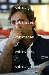 24.11.2006 Valencia, Spain, Friday, Alessandro Zanardi (ITA), BMW Team Italy-Spain - ROAL Motorsport, WTCC - DELL Formula BMW World Final 2006, 23th - 26th November, Circuit de la Comunitat Valenciana Ricardo Tormo - For further information please register at www.formulabmwworldfinal-images.com - This image is free for editorial use only. Please use for Copyright/Credit: c BMW AG