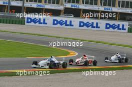 25.11.2006 Valencia, Spain, Saturday, Heats 1-4, Maxime Pelletier (FRA), Gelles Racing and Niall Breen (GBR), Fortec Motorsport - DELL Formula BMW World Final 2006, 23th - 26th November, Circuit de la Comunitat Valenciana Ricardo Tormo - For further information please register at www.formulabmwworldfinal-images.com - This image is free for editorial use only. Please use for Copyright/Credit: c BMW AG