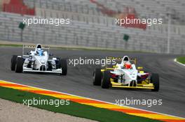 25.11.2006 Valencia, Spain, Saturday, Heats 1-4, Sebastian Saavedra (COL), Gelles Racing, Maxime Pelletier (FRA), Gelles Racing - DELL Formula BMW World Final 2006, 23th - 26th November, Circuit de la Comunitat Valenciana Ricardo Tormo - For further information please register at www.formulabmwworldfinal-images.com - This image is free for editorial use only. Please use for Copyright/Credit: c BMW AG