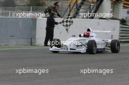 25.11.2006 Valencia, Spain, Saturday, Heats 1-4, Winner. Heat 2, Josef Král (CZE), Kral, Josef Kaufmann Racing - DELL Formula BMW World Final 2006, 23th - 26th November, Circuit de la Comunitat Valenciana Ricardo Tormo - For further information please register at www.formulabmwworldfinal-images.com - This image is free for editorial use only. Please use for Copyright/Credit: c BMW AG