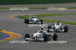 25.11.2006 Valencia, Spain, Saturday, Heats 1-4, Stefano Coletti (MCO), EuroInternational and Robert Wickens (CAN), EuroInternational - DELL Formula BMW World Final 2006, 23th - 26th November, Circuit de la Comunitat Valenciana Ricardo Tormo - For further information please register at www.formulabmwworldfinal-images.com - This image is free for editorial use only. Please use for Copyright/Credit: c BMW AG