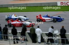 26.11.2006 Valencia, Spain, Sunday, Heats 5-6, Tom Dunstan (GBR), Team Loctite and Philip Major (CAN), AIM Motorsport - DELL Formula BMW World Final 2006, 23th - 26th November, Circuit de la Comunitat Valenciana Ricardo Tormo - For further information please register at www.formulabmwworldfinal-images.com - This image is free for editorial use only. Please use for Copyright/Credit: c BMW AG