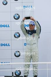 26.11.2006 Valencia, Spain, Sunday, Race, Podium, 3rd, Mika Mäki (FIN), Maki, Eifelland Racing - DELL Formula BMW World Final 2006, 23th - 26th November, Circuit de la Comunitat Valenciana Ricardo Tormo - For further information please register at www.formulabmwworldfinal-images.com - This image is free for editorial use only. Please use for Copyright/Credit: c BMW AG