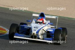 24.11.2006 Valencia, Spain, Friday Free Practice, Henry Arundel (GBR), Fortec Motorsport - DELL Formula BMW World Final 2006, 23th - 26th November, Circuit de la Comunitat Valenciana Ricardo Tormo - For further information please register at www.formulabmwworldfinal-images.com - This image is free for editorial use only. Please use for Copyright/Credit: c BMW AG