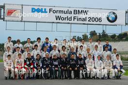 26.11.2006 Valencia, Spain, Sunday, Formula BMW, Drivers Photo - DELL Formula BMW World Final 2006, 23th - 26th November, Circuit de la Comunitat Valenciana Ricardo Tormo - For further information please register at www.formulabmwworldfinal-images.com - This image is free for editorial use only. Please use for Copyright/Credit: c BMW AG