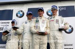15.10.2006 Silverstone, England,  Sunday, Podium - British Formula BMW Championship 2006 at Silverstone, England