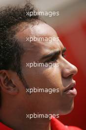 15-16.07.2006 Magny-Cours, France,  Lewis Hamilton (GBR), ART Grand Prix - GP2 Championship