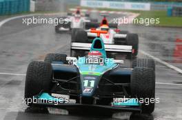 05.08.2006 Budapest, Hungary, Winner, Nelson Piquet Jr (BRA), Piquet Sports, 2nd place, Lewis Hamilton (GBR), ART Grand Prix, Alexandre Premat (FRA), ART Grand Prix - GP2 Championship