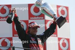 09.09.2006 Monza, Italy, Podium, Giorgio Pantano (ITA), Petrol Ofisi FMS International, Nelson Piquet Jr (BRA), Piquet Sports, Lewis Hamilton (GBR), ART Grand Prix - GP2 Championship