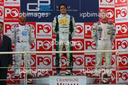 26.08.2006 Istanbul, Turkey, Winner, Nelson Piquet Jr (BRA), Piquet Sports, 2nd, Lewis Hamilton (GBR), ART Grand Prix, 3rd,  Alexandre Premat (FRA), ART Grand Prix - GP2 Championship