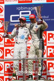 27.08.2006 Istanbul, Turkey, Podium, Lewis Hamilton (GBR), ART Grand Prix and Andreas Zuber (AUT), Trident Racing - GP2 Championship