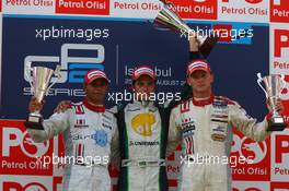 26.08.2006 Istanbul, Turkey, Winner, Nelson Piquet Jr (BRA), Piquet Sports, 2nd, Lewis Hamilton (GBR), ART Grand Prix, 3rd,  Alexandre Premat (FRA), ART Grand Prix - GP2 Championship