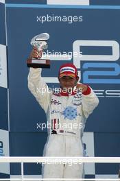 08.04.2006 Valencia, Spain,  Lewis Hamilton (GBR), ART Grand Prix - GP2 Championship, Rd.1, Podium