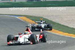 08.04.2006 Valencia, Spain,  Lewis Hamilton (GBR), ART Grand Prix - GP2 Championship, Rd.1