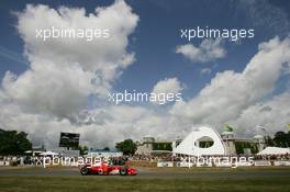 08.07.2006 Goodwood, England,  Marc Gene (ESP) Ferrari F2005 - Goodwood Festival of Speed, Goodwood, UK