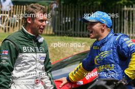 08.07.2006 Goodwood, England,  Tom Kristensen (DEN) and Petter Solberg (NOR) Subaru Impreza WRC  - Goodwood Festival of Speed, Goodwood, UK