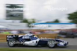 08.07.2006 Goodwood, England,  Mark Webber (AUS) Williams FW28 - Goodwood Festival of Speed, Goodwood, UK