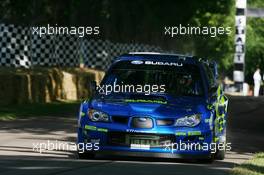 09.07.2006 Goodwood, England,  Petter Solberg (NOR) Subaru Impreza WRC  - Goodwood Festival of Speed, Goodwood, UK