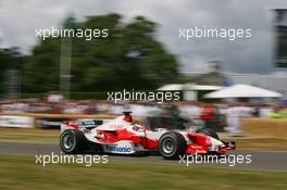 08.07.2006 Goodwood, England,  Ricardo Zonta (BRA) Toyota TF106 - Goodwood Festival of Speed, Goodwood, UK