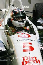 08.07.2006 Goodwood, England,  Nigel Mansell (GBR) Newman Hass Champ Car - Goodwood Festival of Speed, Goodwood, UK