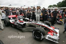 08.07.2006 Goodwood, England,  Gary Paffett (GBR) McLaren test driver  - Goodwood Festival of Speed, Goodwood, UK