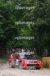 09.07.2006 Goodwood, England,  Marco Martin (EST) Mitsubishi WRC - Goodwood Festival of Speed, Goodwood, UK