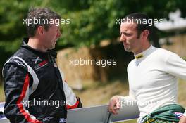 08.07.2006 Goodwood, England,  Colin McRae (GBR) and Darren Turner (GBR) - Goodwood Festival of Speed, Goodwood, UK