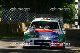 09.07.2006 Goodwood, England,  Colin McRae (GBR) Skoda WRC - Goodwood Festival of Speed, Goodwood, UK