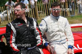 08.07.2006 Goodwood, England,  Colin McRae (GBR) and Marco Martin (EST) - Goodwood Festival of Speed, Goodwood, UK