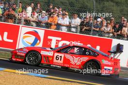 14-18.06.2006 Le Mans, France,  61, RUSSIAN AGE RACING (RUS), LM GT1, FERRARI 550 MARANELLO (5853A), C.VANN (GBR), N.SMITH (GBR), T.SUGDEN (GBR) - Le Mans 24 Hours