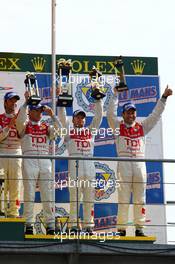 14-18.06.2006 Le Mans, France,  3rd place, 7, AUDI SPORT TEAM JOEST (DEU), LM P1, AUDI (5499T), R.CAPELLO (ITA), T.KRISTENSEN (DNK), A.Mc NISH (GBR) - Le Mans 24 Hours